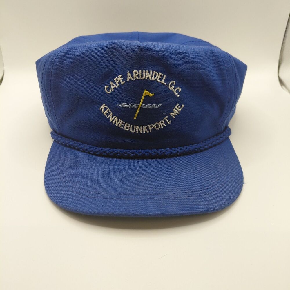 Cape Arundel Golf Club Kennebunkport, Maine Rope Hat Metal Clasp Closure